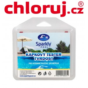 Sparkly POOL Kapkový tester bazénové vody - TVRDOST