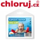 Kapkový bazénový tester Duke CP chlor - pH