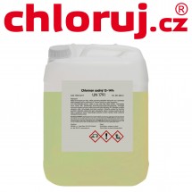 Chlornan sodný 13-14% -- tekutý chlor do bazénu 5 l * POUZE OSOBNÍ ODBĚR