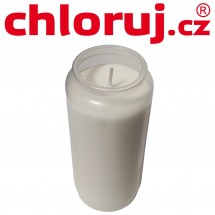 Hřbitovní svíčka 315 g * Bílá