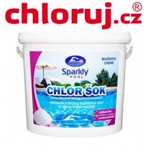 Sparkly POOL Chlor šok 5 kg *