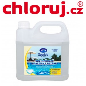 Sparkly POOL Čistič bazénu - odstraňovač usazenin 3 l