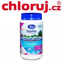 Sparkly POOL Chlor šok 1 kg