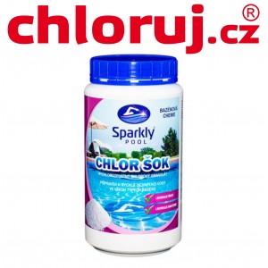 Sparkly POOL Chlor šok 1 kg