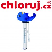 Plovouc&iacute; teploměr velryba