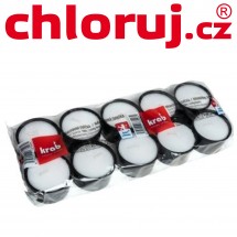 Iluminační svíčky 10 x 25 g * Černé