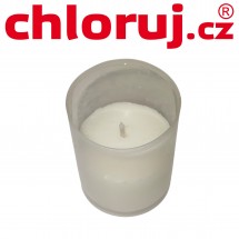 Hřbitovní svíčka 30 g * Bílá