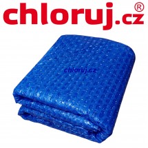 SPA Sol&aacute;rn&iacute; plachta na v&iacute;řivku, 110 x 110 cm, folie EXTRA 400 mic Tmavě modr&aacute;