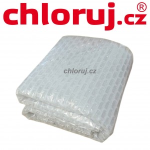 SPA Sol&aacute;rn&iacute; plachta na v&iacute;řivku, 110 x 110 cm, folie EXTRA 400 mic Transparentn&iacute;