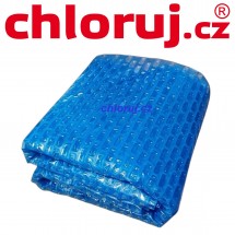 SPA Sol&aacute;rn&iacute; plachta na v&iacute;řivku, 120 x 120 cm, folie DELUXE 500 mic Modr&aacute;