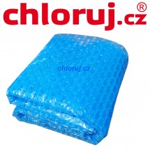 SPA Sol&aacute;rn&iacute; plachta na v&iacute;řivku, 110 x 110 cm, folie DELUXE 500 mic Světle modr&aacute;