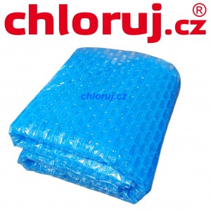 SPA Sol&aacute;rn&iacute; plachta na v&iacute;řivku, 110 x 110 cm, folie DELUXE 500 mic Světle modr&aacute;