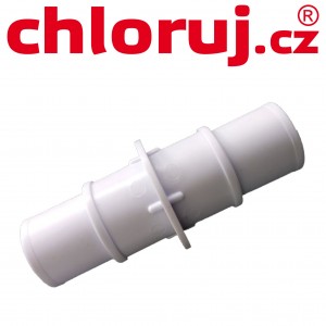 Hadicov&aacute; SPOJKA univerz&aacute;ln&iacute; b&iacute;l&aacute; 32/38 mm