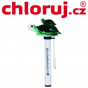 Plovouc&iacute; teploměr želvička