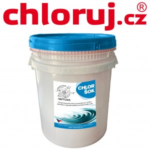 NEPTUNIS Chlor &scaron;ok 40 kg -- CENA POUZE PRO OSOBN&Iacute; ODBĚR v Solnici *